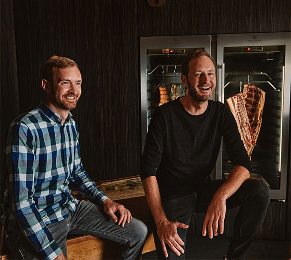Aaron und Christian Landig
