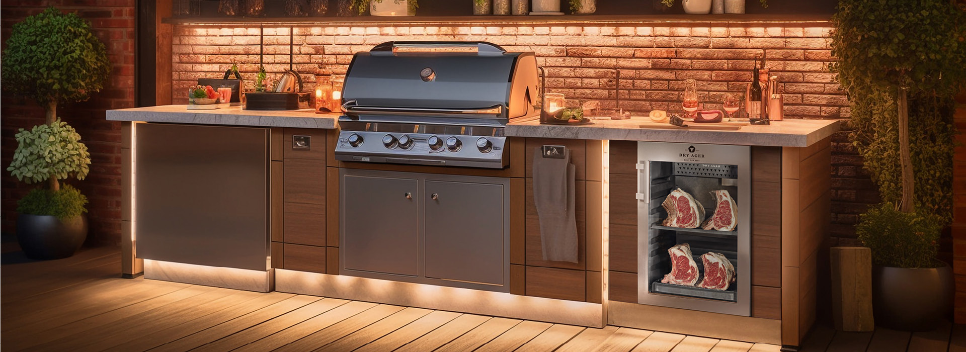 DRY AGER DX 500 in der Outdoorküche