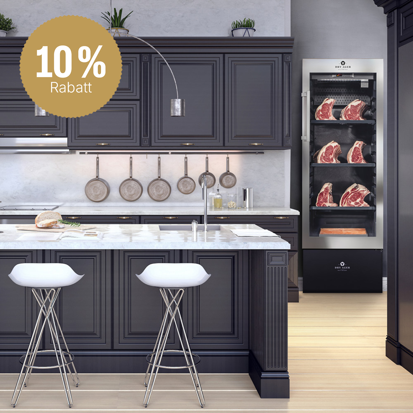Zuhause selber reifen – mit dem DRY AGER Reifeschrank