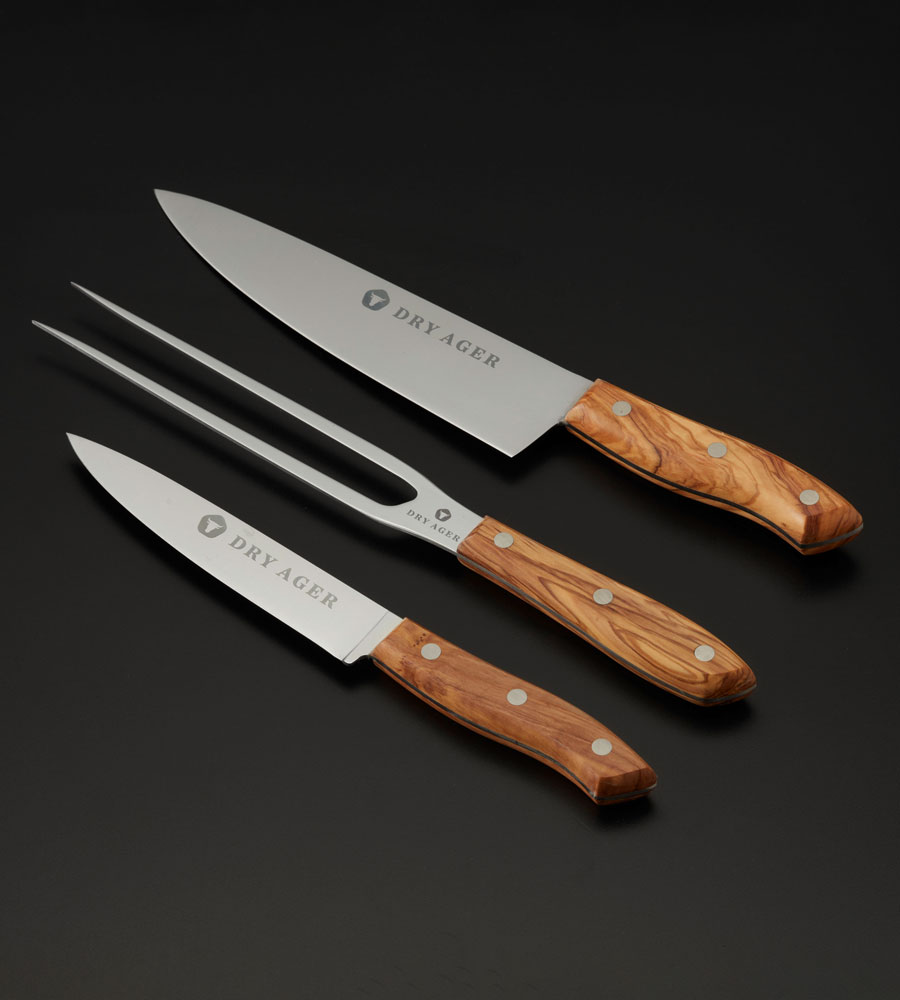 DRY AGER Tranchier-Messerset (3-teilig)