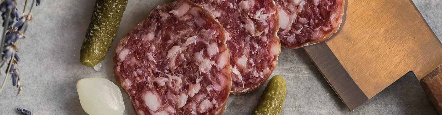 Salami and cucumber - DRY AGER