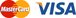 Credit card Visa or Mastercard